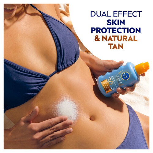 NIVEA SUN Protect & Bronze Sun Cream Spray SPF30 