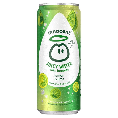 Innocent Juicy Water With Bubbles Lemon & Lime 