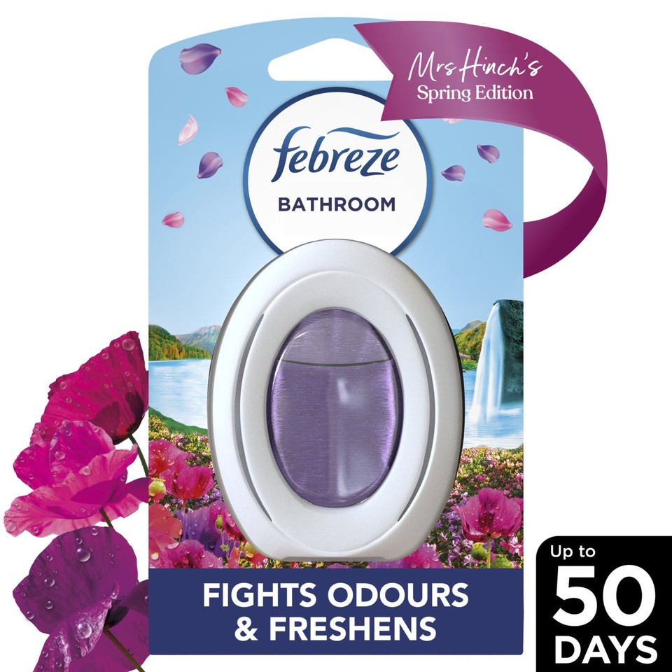 Febreze Bathroom Air Freshener Enchanted Wildflowers - Morrisons Online ...