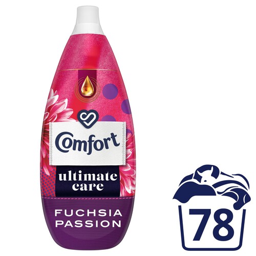 Comfort Ultimate Care Fuchsia Passion Fabric Conditioner 78 Washes