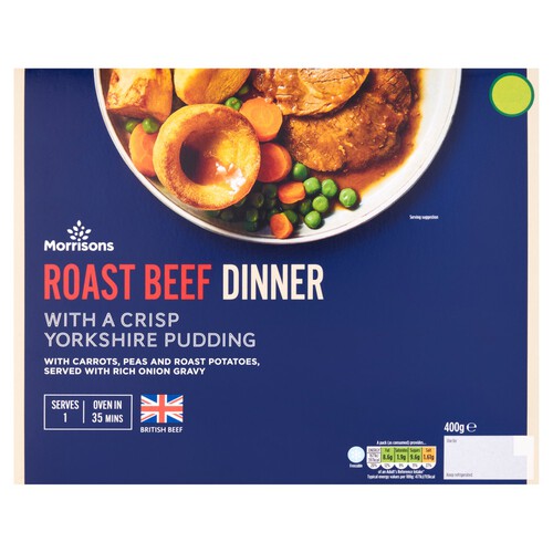 Morrisons Traditional Roast Beef Dinner