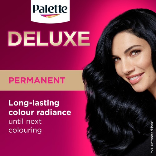 Schwarzkopf Palette Deluxe 1-1 Blue Black Permanent Hair Dye