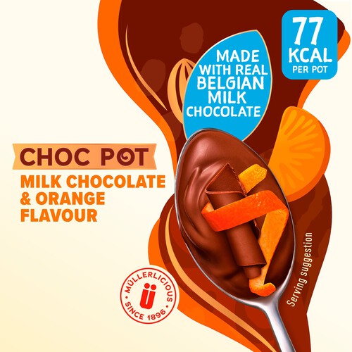 Muller Light Choc Pot Chocolate Orange Dessert