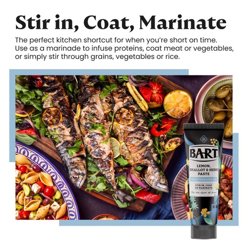 Bart Mediterranean Lemon, Shallot & Herb Paste 80g