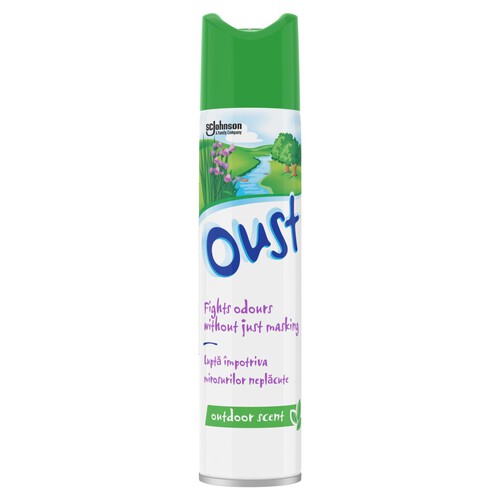 Oust Odour Eliminator Aerosol Outdoor Scent Air Freshner