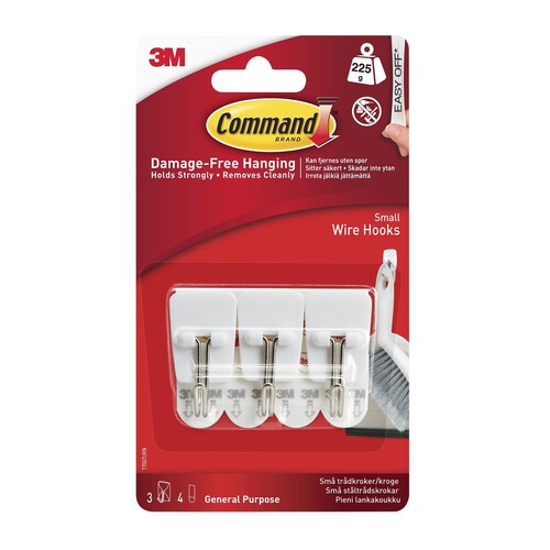 Command Small Wire Hooks