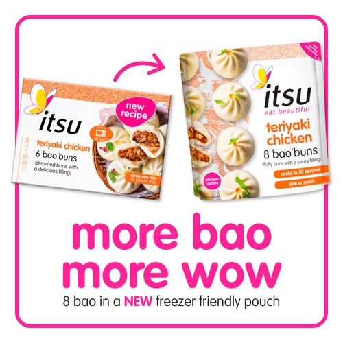 Itsu Teriyaki Chicken 8 Bao Buns