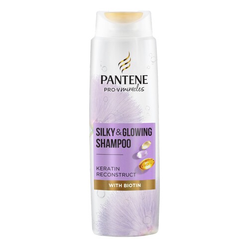 Pantene Miracles Silky & Glowing Shampoo 