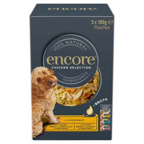 Encore Chicken Selection In Broth Pouches