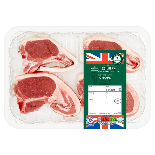 Morrisons British Lamb Loin Chops