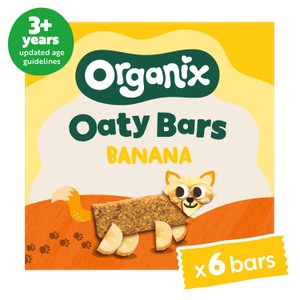 Organix Banana & Date Fruit Bars Toddler Snacks Multipack 12 months+