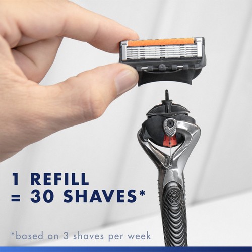 Gillette Fusion 5 ProGlide Razors For Men 8 Refill Razor Blades