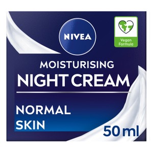 NIVEA Moisturising Night Cream Normal Skin 50ml