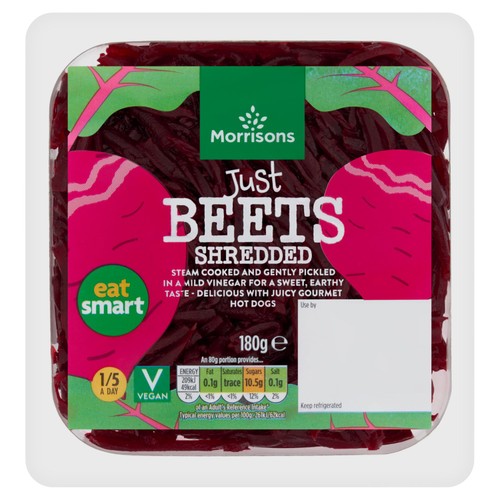 Morrisons Just Beets Shredded 180g