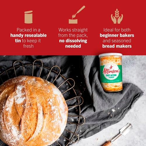 Allinson's Easy Bake Yeast Tin