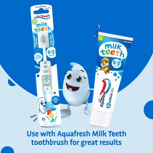 Aquafresh Kids Milk Teeth Toothpaste 0-2 Years, 50ml