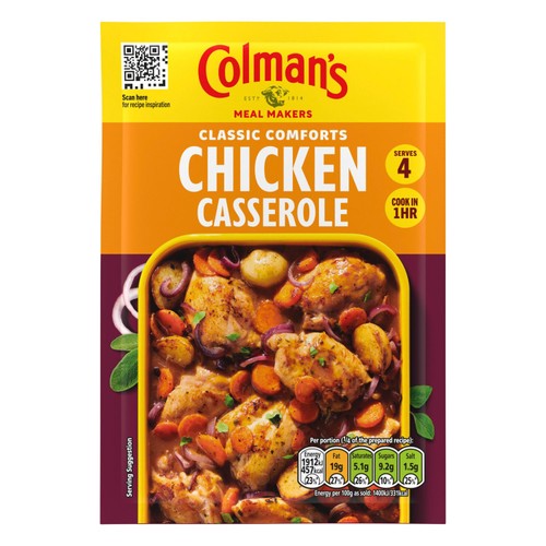 Colman's Chicken Casserole Recipe Mix