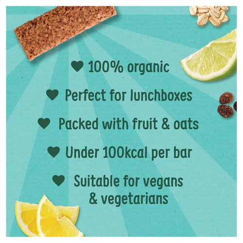 Organix Kids Luscious Lemon & Lime Oaty Bars