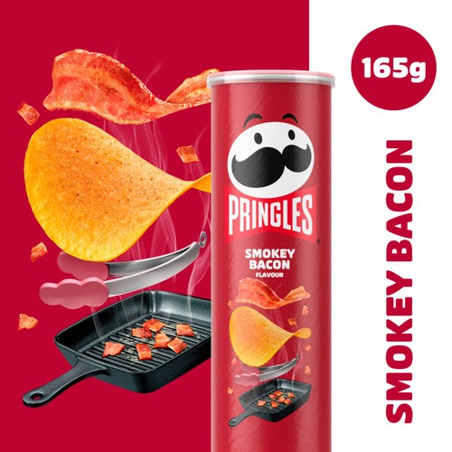 Pringles Smokey Bacon Crisps