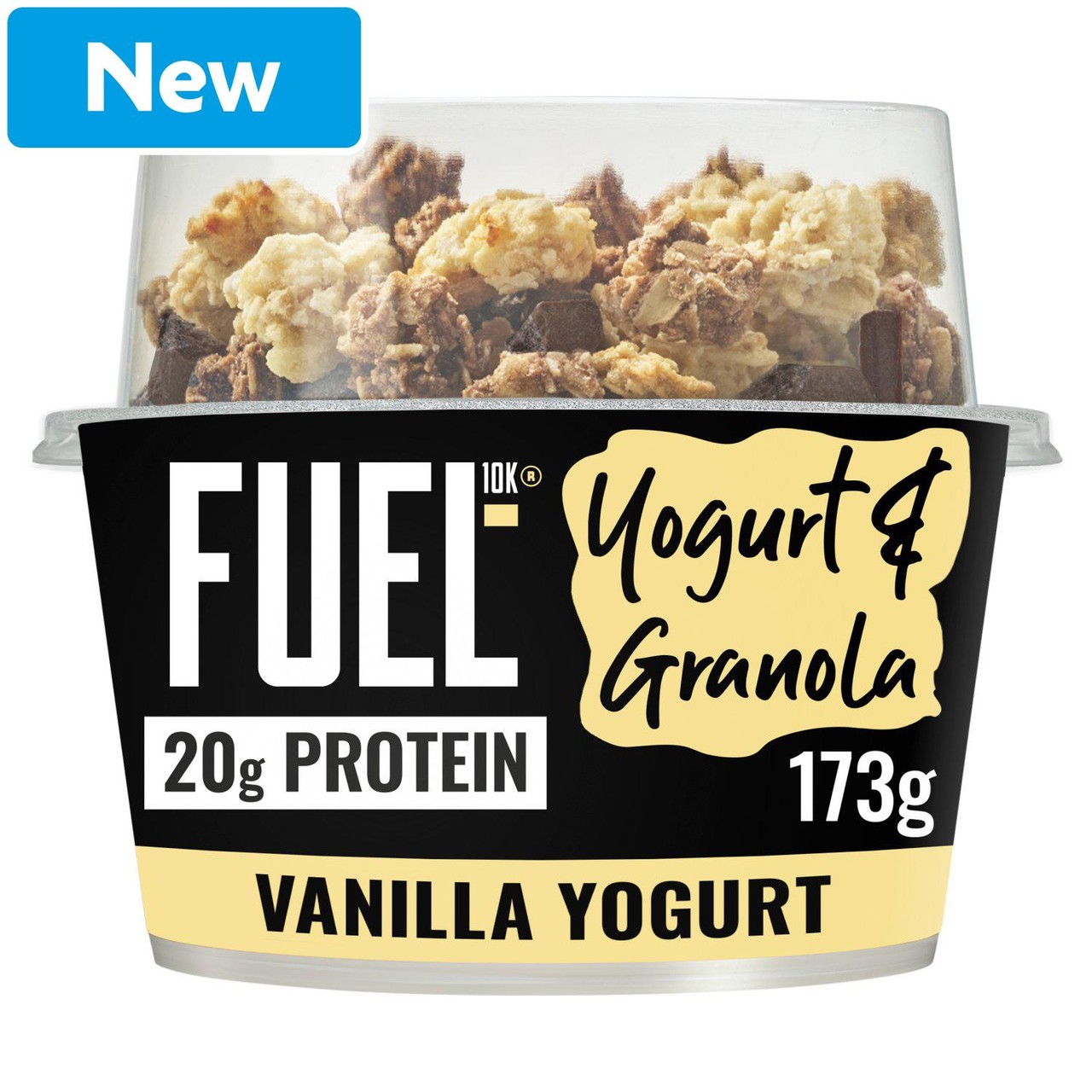 Fuel10k 20g Protein Vanilla Yogurt & Granola 173g