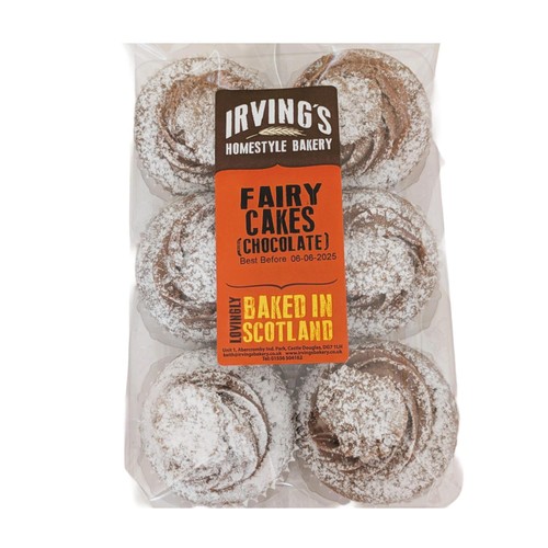 Irvings Fairy Cakes Chocolate 320g