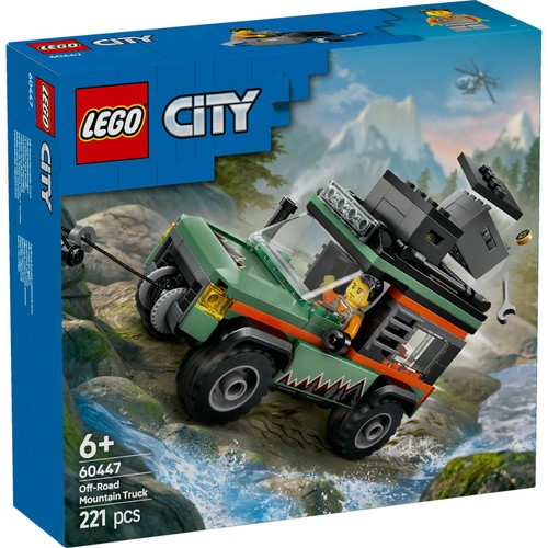 LEGO City Off-Road 4x4 Mountain Truck Toy 60447
