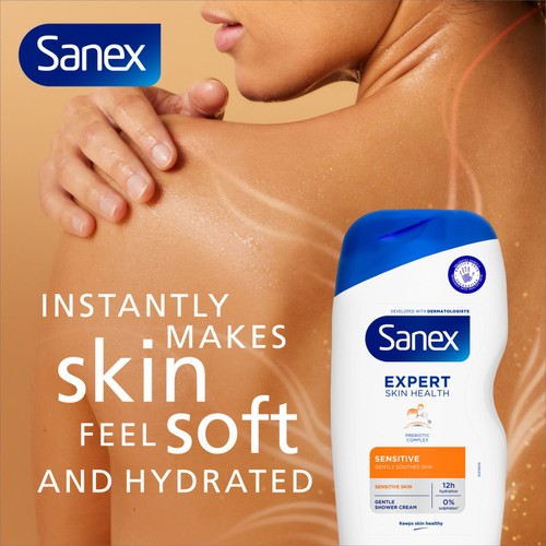 Sanex Expert Skin Health Sensitive Shower Gel Body Wash 450ml