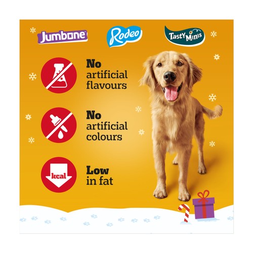 Pedigree Christmas Present Gift Box Adult Dog Treats Mixed