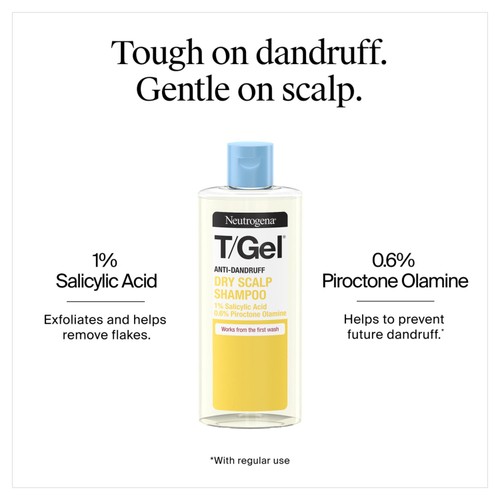 Neutrogena T/Gel Scalp Care Anti-Dandruff Dry Scalp Shampoo 