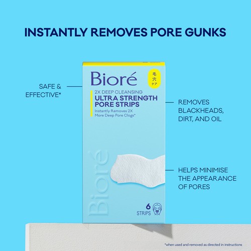 Biore Ultra Deep Cleansing Pore Strips 