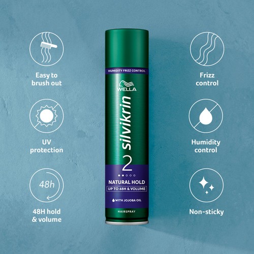 Wella Silvikrin Natural Hold Hairspray  250ml