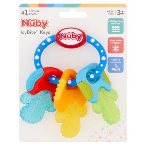 Nuby Icy Bite Keys 3M+