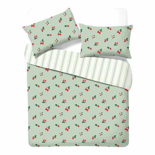 Nutmeg Home Easy Care Fruit Picking Duvet Set Double