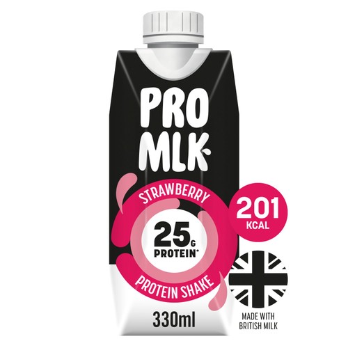 Pro Mlk Strawberry Protein Drink 