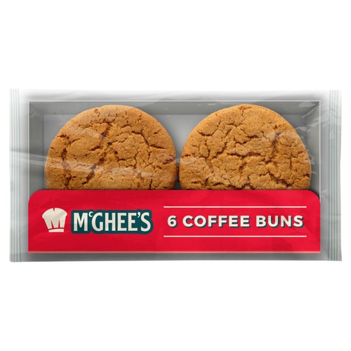 Mcghee's 6 Coffee Buns