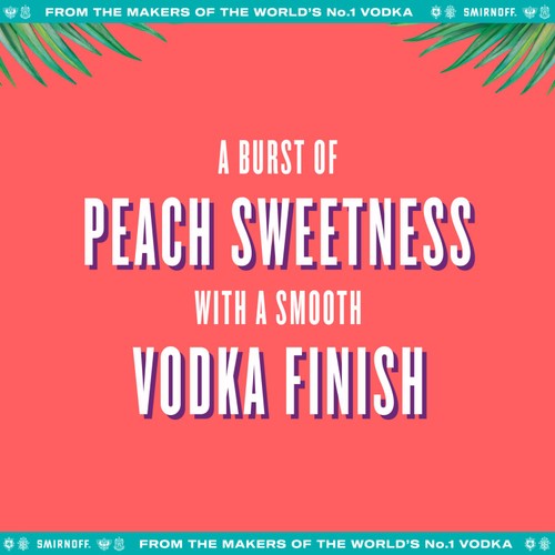 Smirnoff Miami Peach   70cl