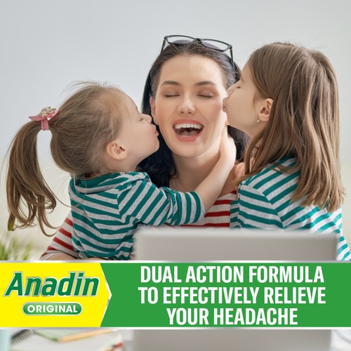 Anadin Original Aspirin & Caffeine Pain Relief Tablets 16s