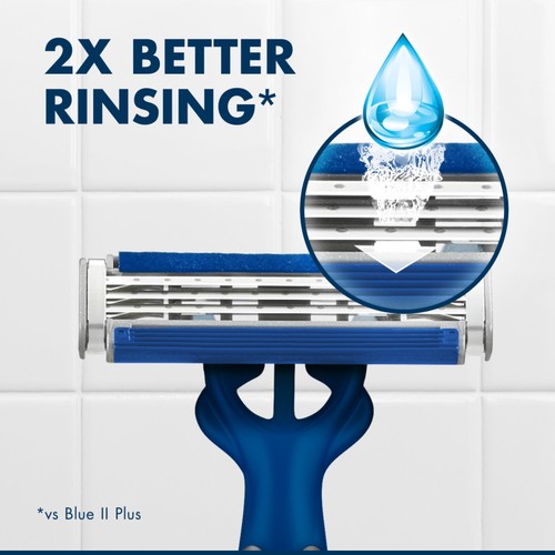 Gillette Blue 3 Disposable Razors 4 pack