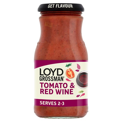 Loyd Grossman Tomato & Red Wine Pasta Sauce 