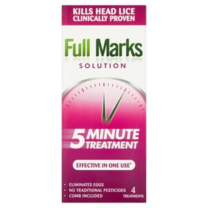 Full Marks Solution 5 Minute Treatment 4 Treatments | Morrisons