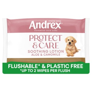 Andrex Protect And Care Wipes 36 Pack