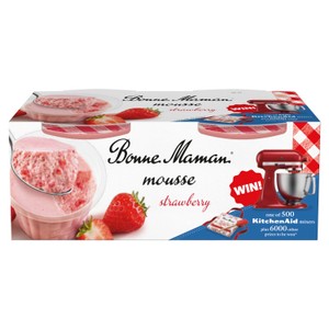 Bonne Maman Strawberry Mousse 2 x 70g