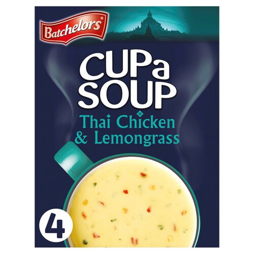 Batchelors Cup A Soup Chicken & Lemongrass 4 Pack 