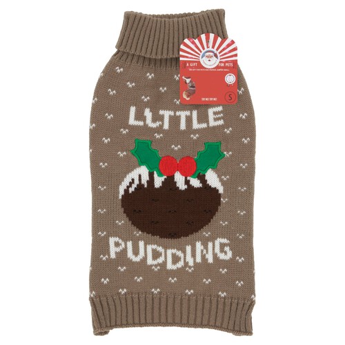 Gift for Pets Dog Festive Jumper Small