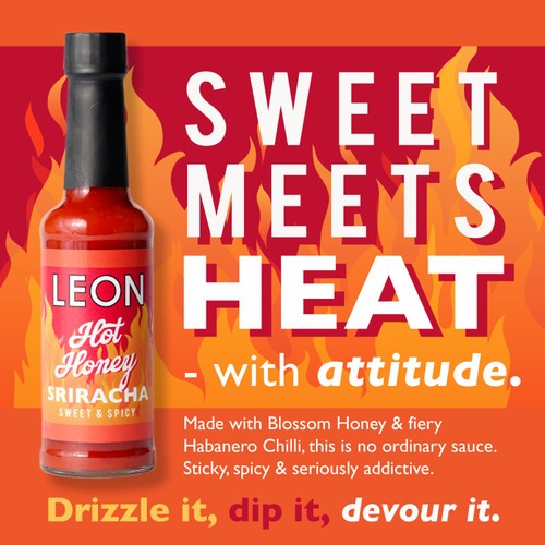 Leon Hot Honey Sriracha