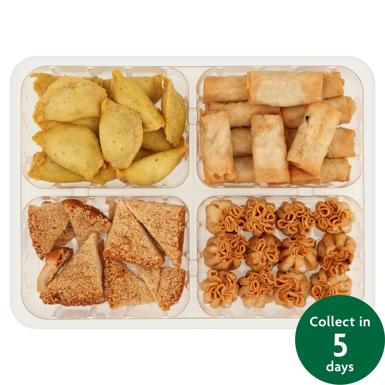 Oriental Style Snack Selection (48 Piece)