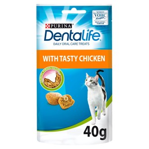 Dentalife Dental Treats For Cats Chicken 40G | Morrisons
