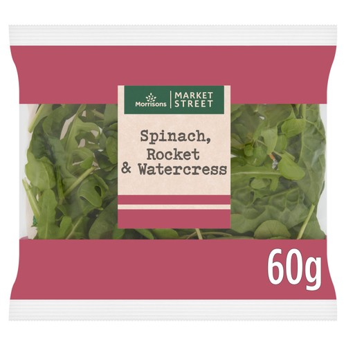 Morrisons watercress spinach rocket