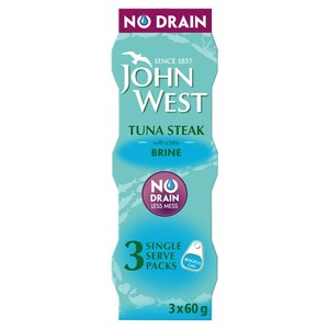 John West Tuna Chunks In Brine 3 Pack