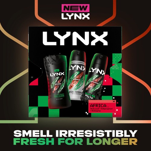 Lynx Africa Trio Gift Set